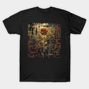 Egyptian Art Symbols: Mother's Day Roses T-Shirt